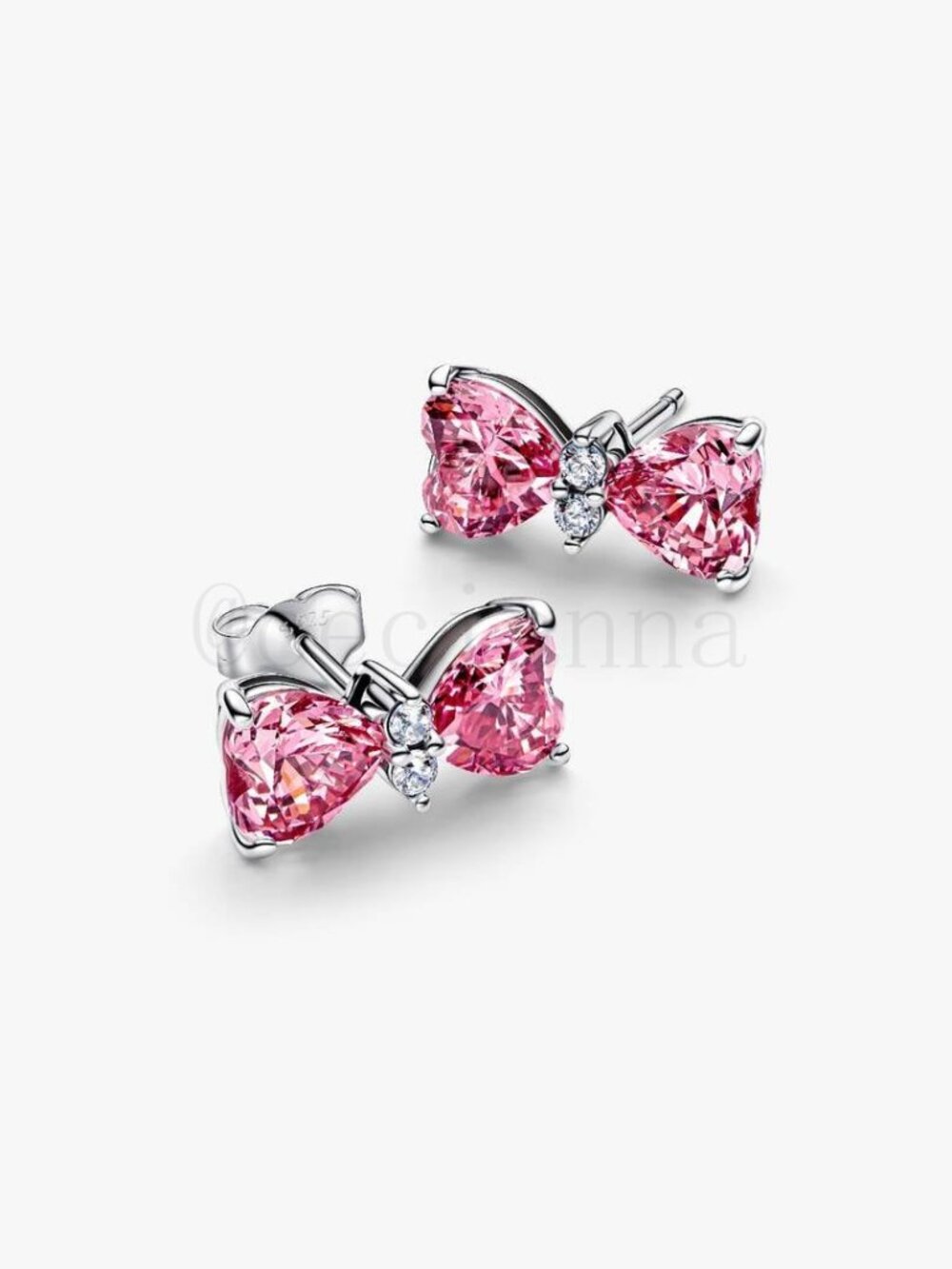 Pandora Bow Stud Earrings